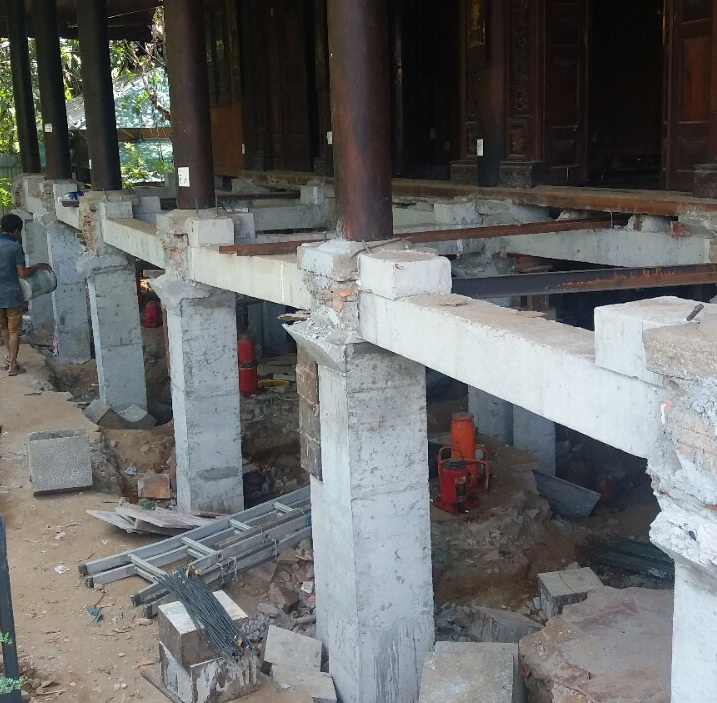 GIA CỐ MÓNG NHÀ